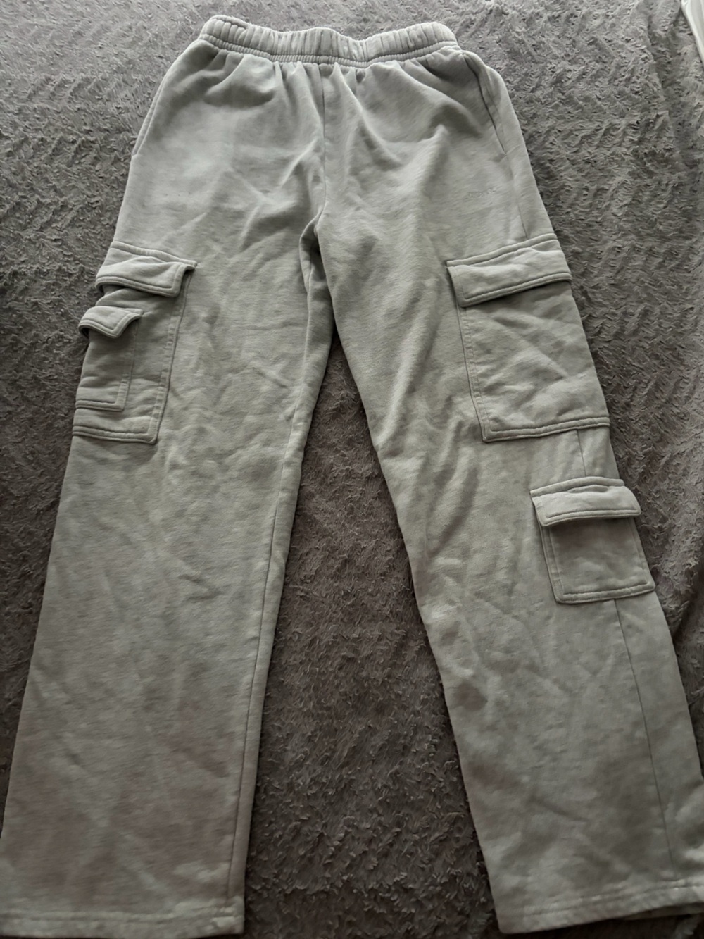 Garage Cargo Pants in Light Gray